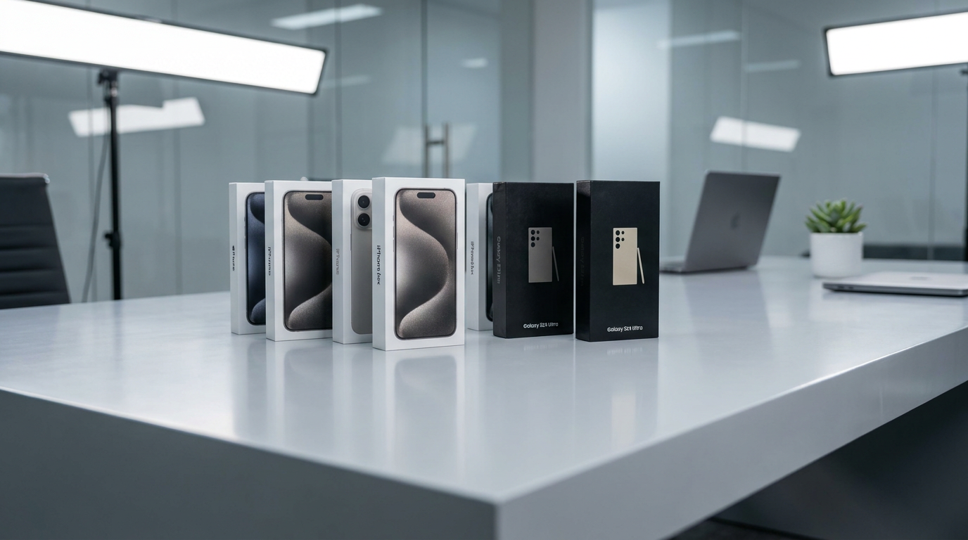 Originalverpackte Smartphones Neuware B2B Ankauf